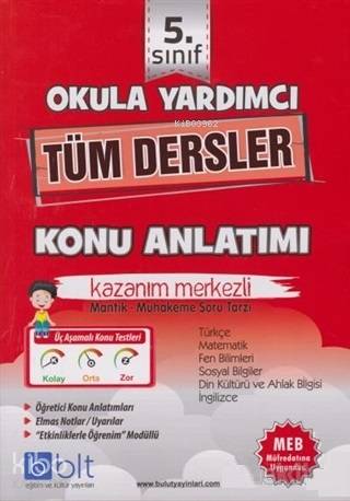 Bulut Eğitim Yayınları 5. Sınıf Tüm Dersler Konu Anlatımlı Bulut Eğitim