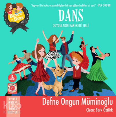 Burcu ve Berk ile Dans;Duyguların Hareketli Hali - 6 - 8 Yaş - Kitapik