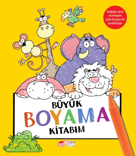 Büyük Boyama Kitabı - Kitapiks.com
