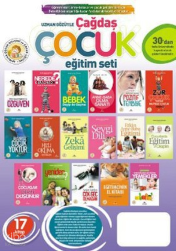 Çağdaş Çocuk Eğitim Seti (17 Kitap Takım - Kutulu)