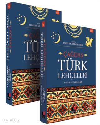Çağdaş Türk Lehçeleri (2 Cilt Takım); Metin Aktarmaları