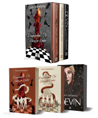 Can Dikmenli İmzalı Set ( Kutulu - 3 Kitap)