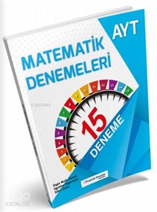Canım Hocam - Ayt Matematik Denemeleri 15 Deneme - Kitapiks.com