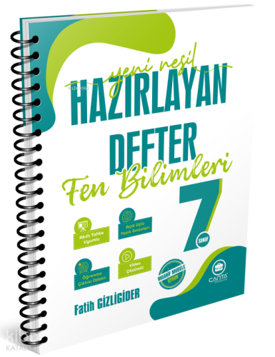 Çanta 7. Sınıf Fen Bilimleri Hazırlayan Defter