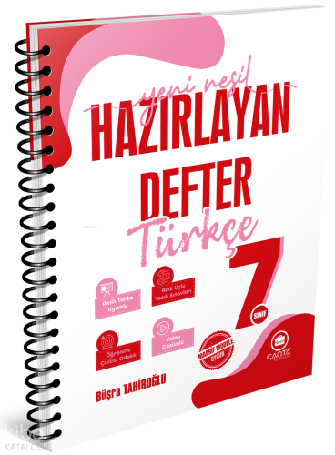Çanta 7. Sınıf Türkçe Hazırlayan Defter