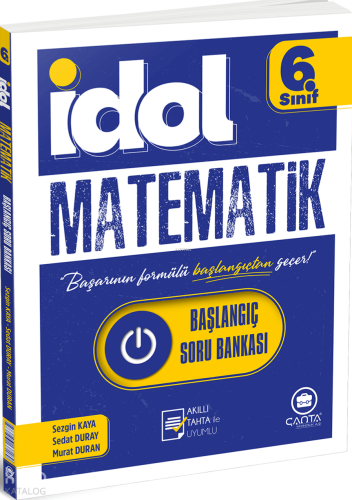 Çanta Yayınları 6.Sınıf İdol Matematik Başlangıç Soru Bankası