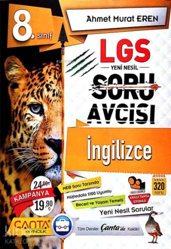 Çanta Yayınları 8. Sınıf LGS İngilizce Soru Avcısı Çanta