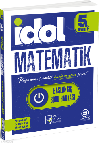 Çanta Yayınları İdol Matematik 5. Başlangıç Soru Bankası