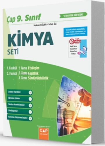 Çap 9. Sınıf Kimya Seti - Kitapiks.com