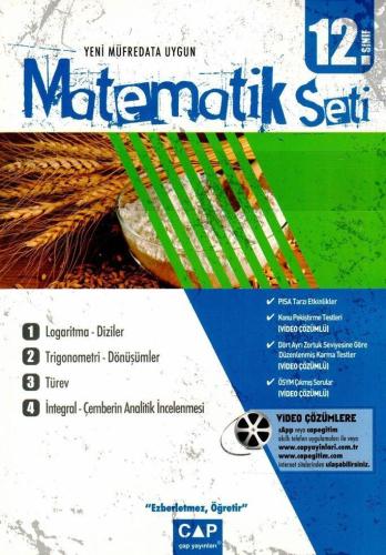 Çap Yayınları 12. Sınıf Anadolu Lisesi Matematik Seti Çap - Kitapiks.c
