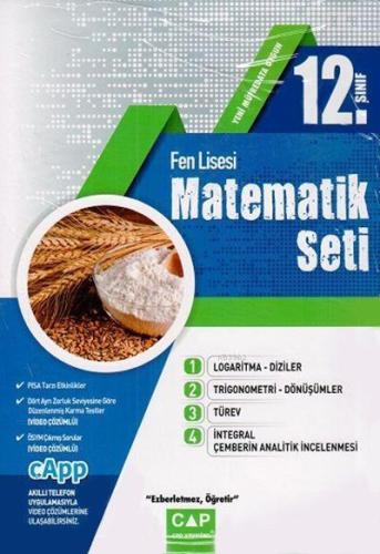 Çap Yayınları 12. Sınıf Fen Lisesi Matematik Seti Çap - Kitapiks.com