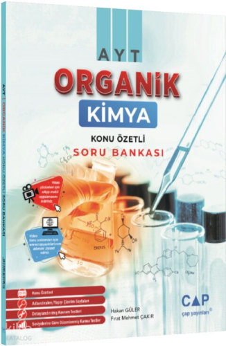 Çap Yayınları AYT Organik Kimya Konu Özetli Soru Bankası