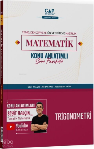 Çap Yayınları Matematik Logaritma Diziler Konu Anlatımlı Soru Fasikülü