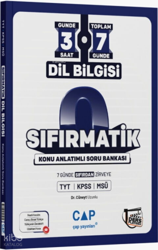 Çap Yayınları TYT KPSS MSÜ Dil Bilgisi Sıfırmatik Konu Anlatımı Soru B