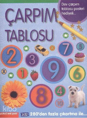 Çarpım Tablosu; Poster Hediyeli - Kitapiks.com