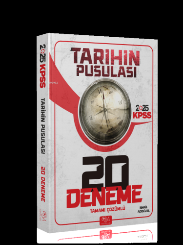 CBA Yayınları 2024 KPSS Tarihin Pusulası 20 Deneme Çözümlü