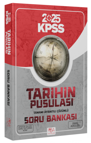 CBA Yayınları 2024 KPSS Tarihin Pusulası Konu Anlatımı - İsmail Adıgüzel CBA Yayınları
