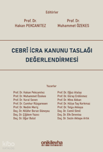 Cebri İcra Kanunu Taslağı Değerlendirmesi