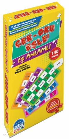 Çek- Oku – Eşle ! Eş Anlamlı