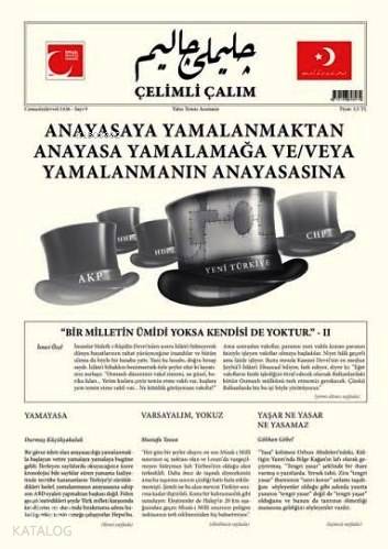 Çelimli Çalım "Türk Milliyetçilerinin Mecmuası"; Aylık Dergi Yıl: 1 - 