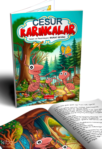 Cesur Karıncalar (Renkli Resimli 1. ve 2. Sınıflara - 6+Yaş)
