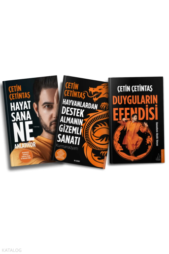 Çetin Çetintaş 3 Kitap Set