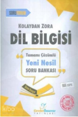 Cevdet Özsever Yayınları Kolaydan Zora Dil Bilgisi Tamamı Çözümlü Yeni Nesil Soru Bankası Cevdet Özsever 