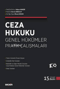 Ceza Hukuku Genel Hükümler Pratik Çalışmaları - Kitapiks.com