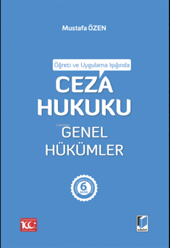 Ceza Hukuku Genel Hükümler