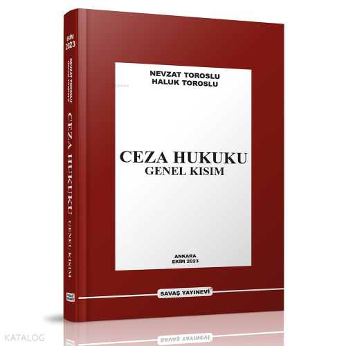 Ceza Hukuku Genel Kısım