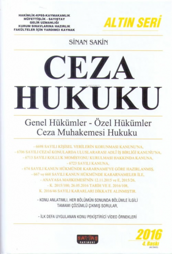 Ceza Hukuku - Kitapiks.com