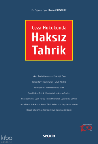 Ceza Hukukunda Haksız Tahrik