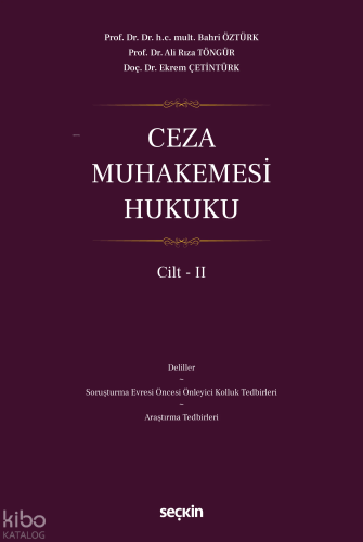 Ceza Muhakemesi Hukuku Cilt – II  (Ciltli)