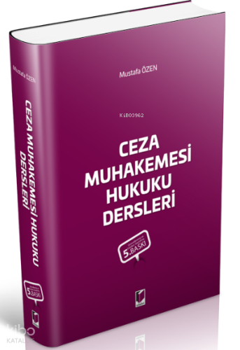 Ceza Muhakemesi Hukuku Dersleri
