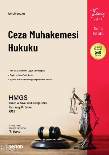 Ceza Muhakemesi Hukuku Soru Kitabı
