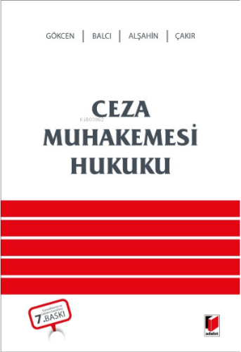 Ceza Muhakemesi Hukuku