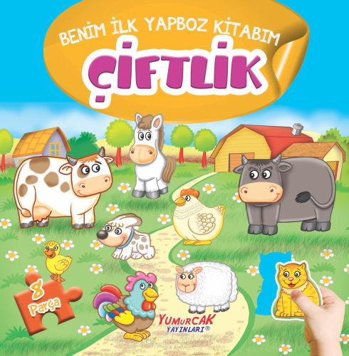 Çiftlik - Benim İlk Yapboz Kitabım - Kitapiks.com