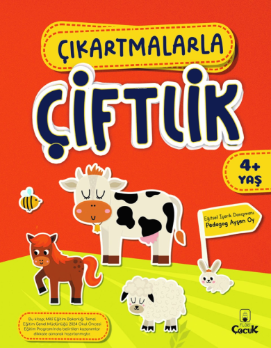 Çıkartmalarla Çiftlik - Kitapiks.com