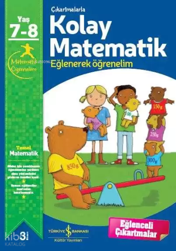 Çıkartmalarla Kolay Matematik (7-8 Yaş)