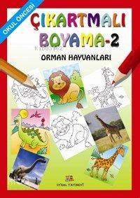 Çıkartmalı Boyama 2 (1-4) Takım Satılır; Orman Hayvanları
