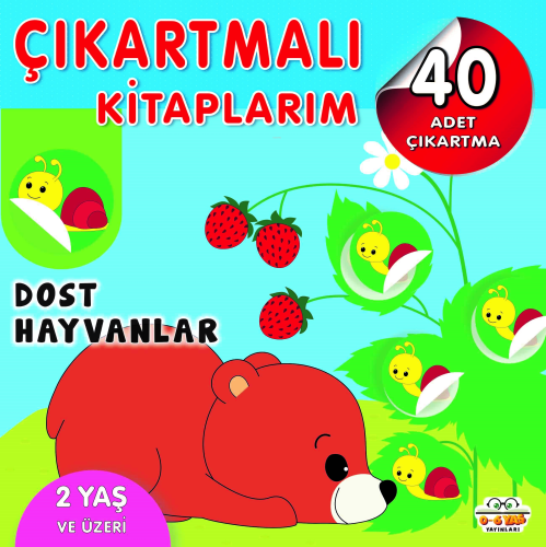 Çıkartmalı Kitaplarım-Dost Hayvanlar - Kitapiks.com