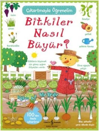 Çıkartmayla Öğrenelim - Bitkiler Nasıl Büyür? - Kitapiks.com
