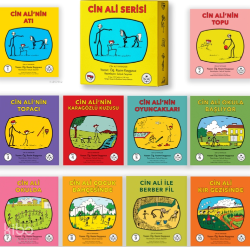 Cin Ali Kitap Seti (10 Kitap Takım)