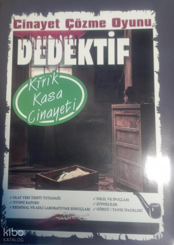 Cinayet Çözme Oyunu Dedektif  - Kırık Masa Cinayeti