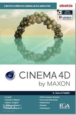 Cinema 4D; By Maxon - Kitapiks.com