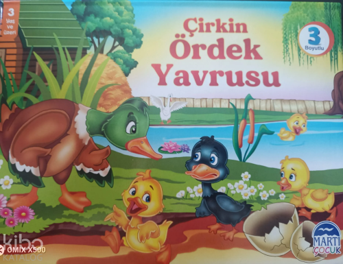 Çirkin Ördek Yavrusu (3 Boyutlu)