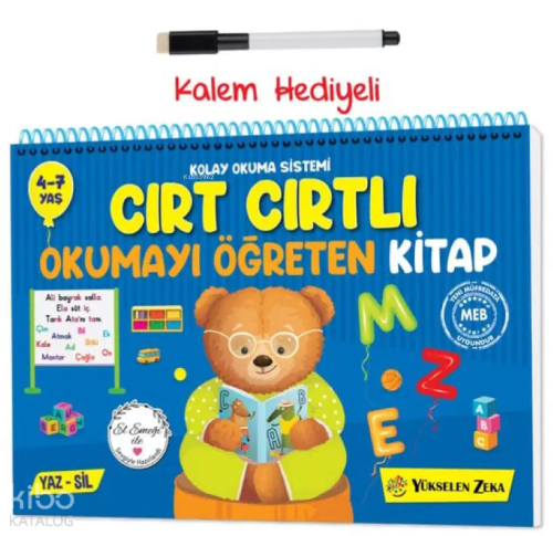 Cırt Cırtlı Kitap Okuma - Yazmayı Öğreniyorum (4-7 Yaş)