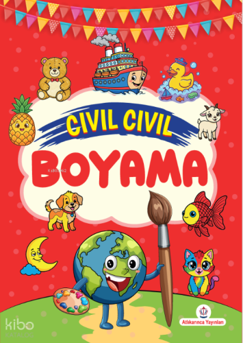Cıvıl Cıvıl Boyama Kitabı