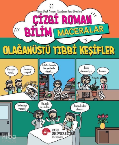 Çizgi Roman Bilim - Maceralar;Olağanüstü Tıbbi Keşifler