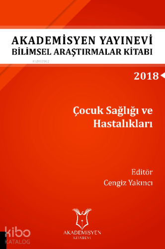 Çocuk Sağlığı ve Hastalıkları ( AYBAK 2018 Eylül )